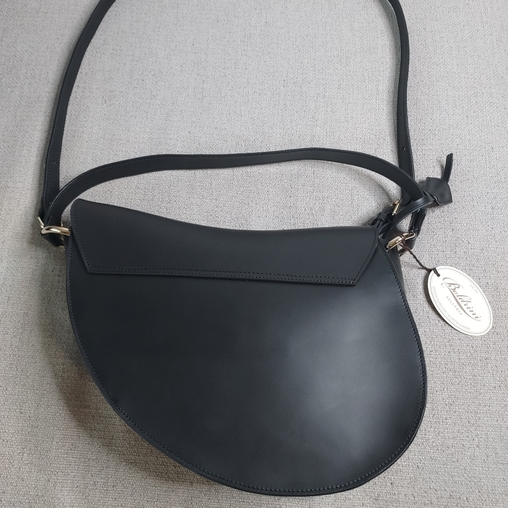 Boldrini Classic saddle bag-all leather - Picture 4 of 16